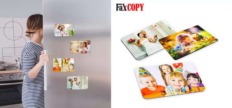 Fotomagnetky s vašou fotografiou od FaxCOPY
