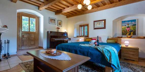 Prekrásna staromestská Villa Amalia v centre Banskej Štiavnice pri Klopačke pre 4 až 16 osôb / Banská Štiavnica