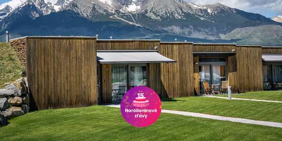 NARODENINY: Pobyt s raňajkami alebo polpenziou v apartmánoch Natur Resort v Tatrách/Vysoké Tatry - Veľká Lomnica