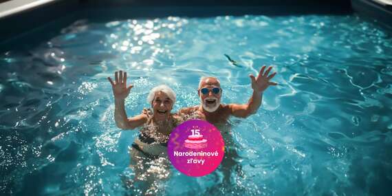 NARODENINY: Senior GOLD pobyt v Hoteli Rezident*** s polpenziou, procedúrami a vstupom do Spa & Aquapark Turčianske Teplice/Turčianske Teplice