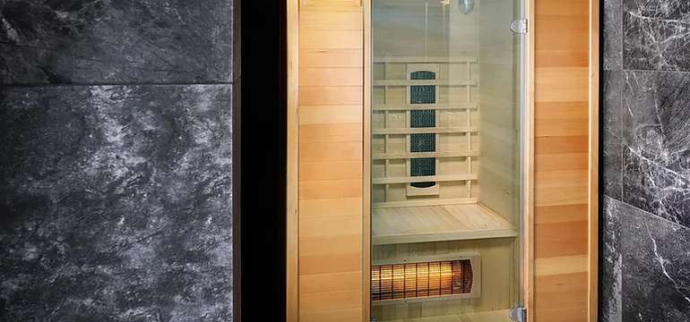 Apartmán SUPERIOR má aj súkromnú saunu
