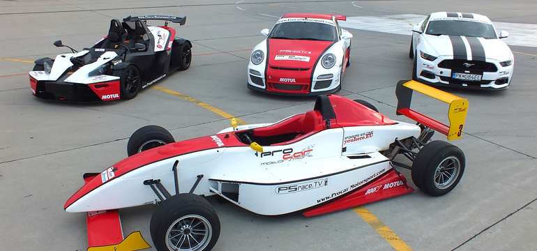Formula, Porsche 911 v GT3 úprave alebo Mustang GT V8