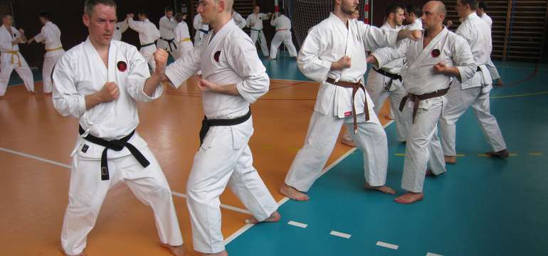Tréningy bojového umenia - karate a kobudo - v bratislavskom Kobudo Kai