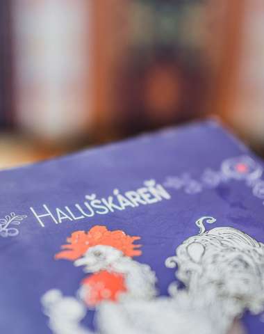 Interiér Haluškárne