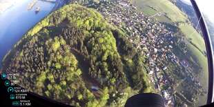 Výhľad počas letu