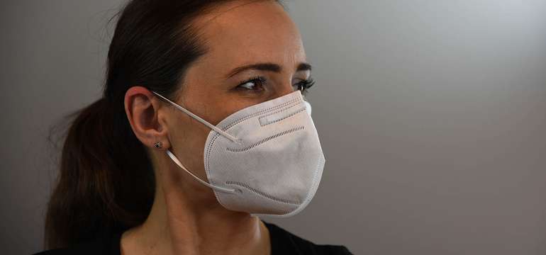 Ochranný respirátor FFP2 bez výdychového ventilu