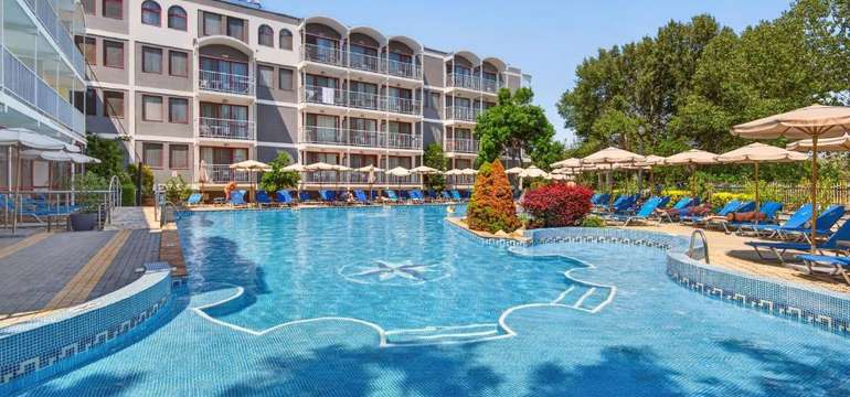 Bulharsko - Slnečné pobrežie - Hotel Longoza - hotel s bazénom