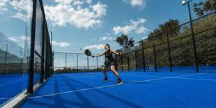 Padel v areáli Hotela Victoria v Martine