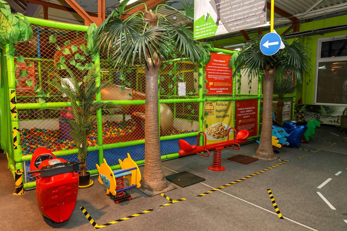 Detské zábavné centrum KONGO v Žiline - najväčšie zábavné centrum svojho druhu na Slovensku