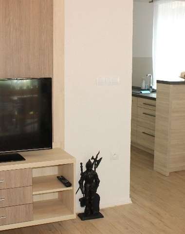 Luxusní apartmán A má také plně vybavenou kuchyň