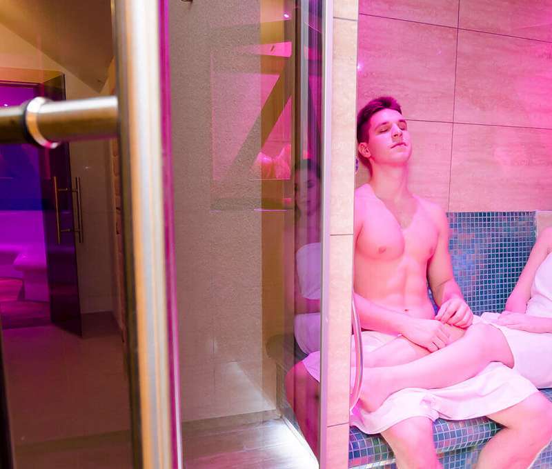 Bylinková parná sauna vo wellness centre Masarykov dvor