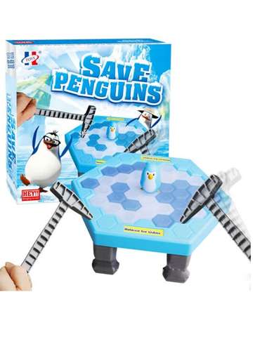 Tučniaky na ľade, skvelá hra pre celú rodinu