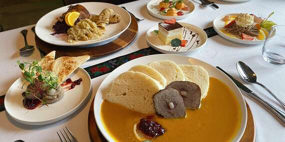 Gurmánska trojchodová večera pre dvoch v ikonickej reštaurácii Leberfinger/Bratislava - Petržalka