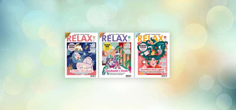 RELAX – Ročné predplatné pre ženy, ktoré chcú žiť aktívne a zdravo