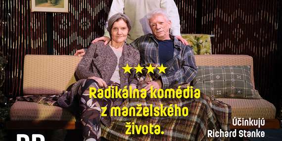 Vstupenka na drsnú komédiu Detektor lži v SUD - Slovenskom umeleckom dvore v Petržalke/Bratislava - Petržalka