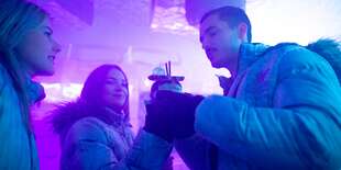 Vstup a drinky v ICE BAR v centre bratislavského Starého Mesta