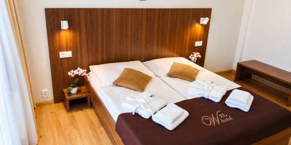 Víkendový pobyt ve WX Hotelu***: Privátní wellness, sauna, prosecco a studená mísa/Slovensko - Bratislava - Devínska Nová Ves