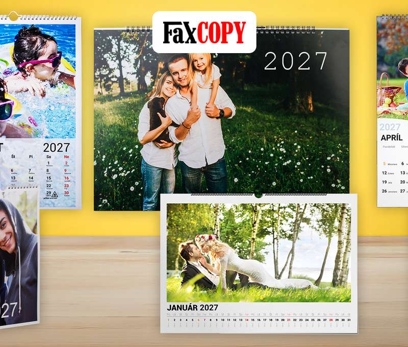 Stolové a nástenné fotokalendáre 2027
