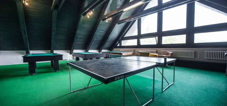 Hotel RYSY*** Vysoké TATRY,  stolný tenis, biliard alebo šípoky
