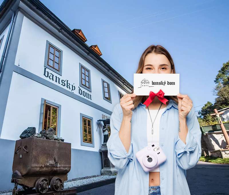 Darčekový poukaz na ubytovanie a služby v penzióne Banský dom***