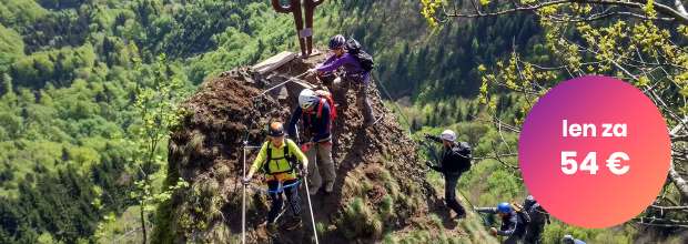 Slovenská via ferrata v Kremnických vrchoch