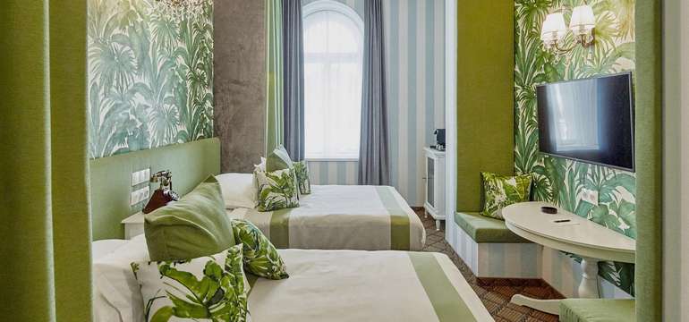 Dvojlôžková izba Superior v Mystery Hotel Budapest*****