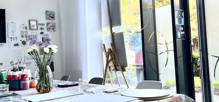 Kreatívny kurz maľovania Abstraktná intuitívna maľba pre začiatočníkov aj pokročilých