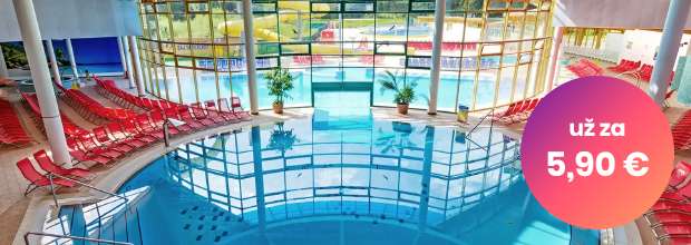 Vstup do aquaparku Meander Oravice