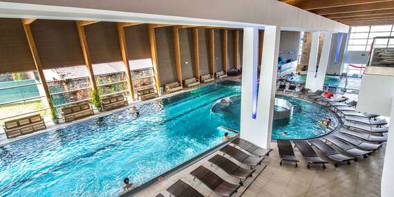 Zábava vo vodnom svete a wellness SPA v Aquaparku Trnava - platí aj cez víkendy, sviatky a prázdniny (okrem wellness)/Trnava