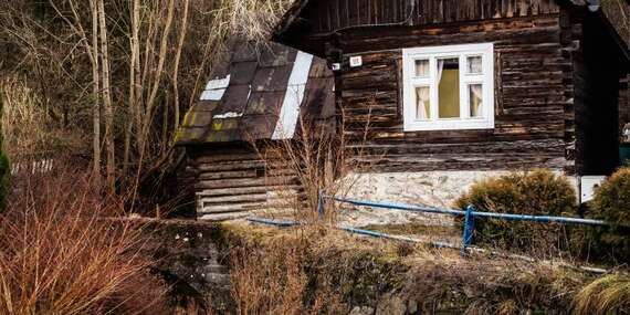 Zážitkové ubytovanie v srdci Slovenska v rozprávkovej drevenici s názvom "Tak ako kedysi" - až pre 4 osoby/Liptov - Komjatná