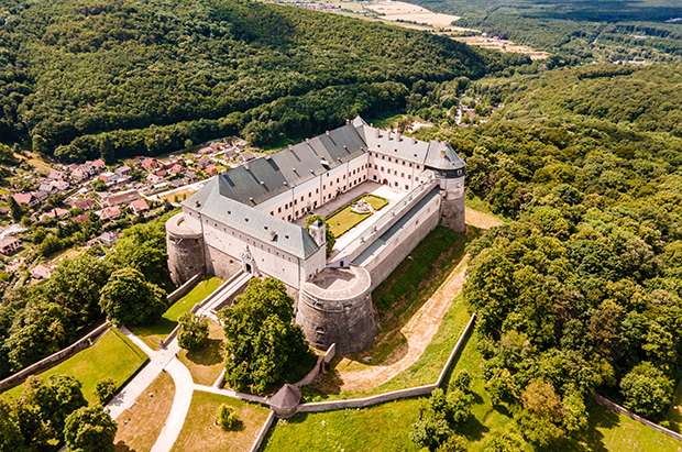 Hrad cerveny kampen - romanticky vylet