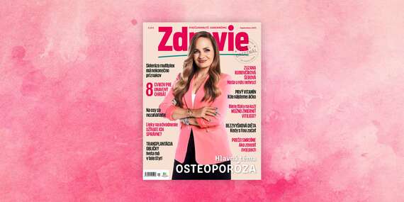 Ročné predplatné mesačníka ZDRAVIE / Slovensko
