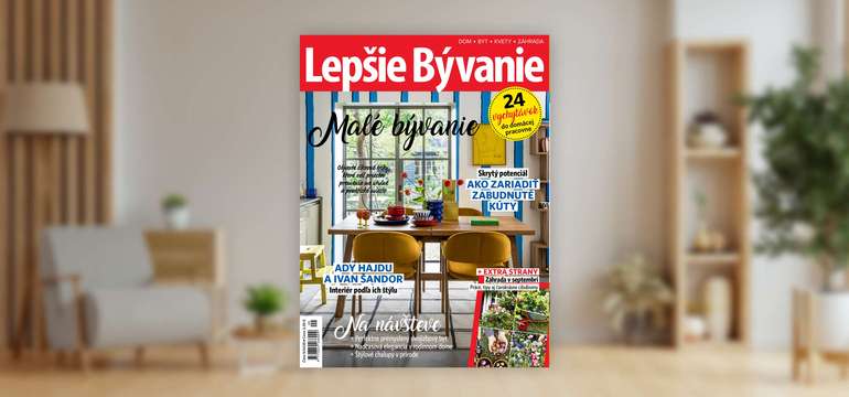 Ročné predplatné mesačníka LEPŠIE BÝVANIE