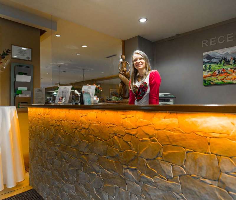 Hotel Čingov***, Slovenský raj - Recepcia