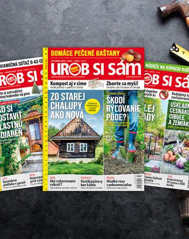 Ročné predplatné časopisu Urob si sám - nový impulz pre každé tvorivé „ja"