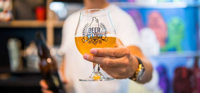 Ochutnávka remeselných pív v BEER STATION TAPHOUSE