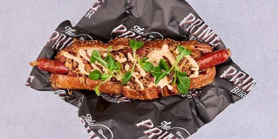 Pepe premium hot dog s hranolkami z food trucku Pepek Gurmán/Bratislava - Ružinov