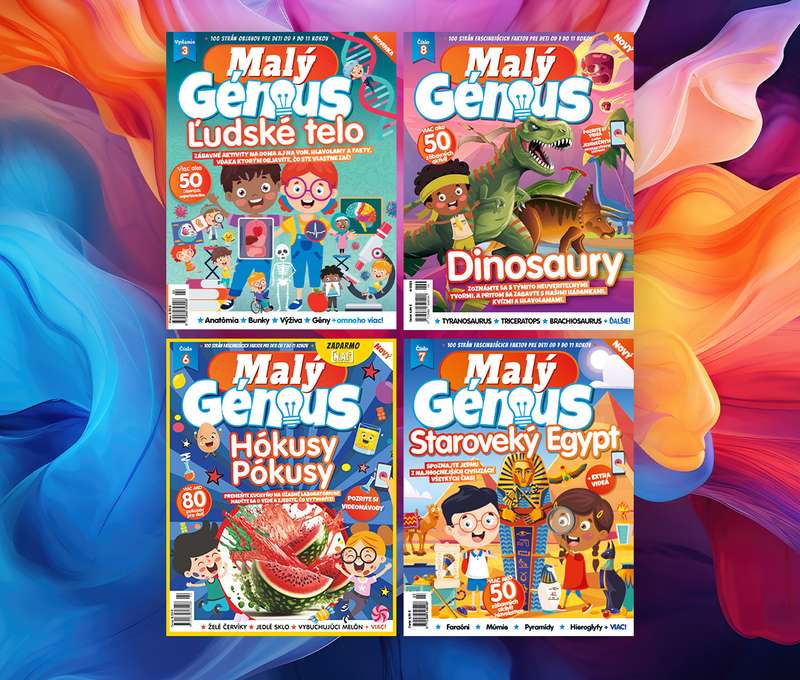 Malý Génius - ročné predplatné pre všetky zvedavé deti