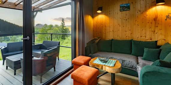 Kúsok raja na Liptove: unikátna Búda I. s privátnou vírivkou/Komjatná