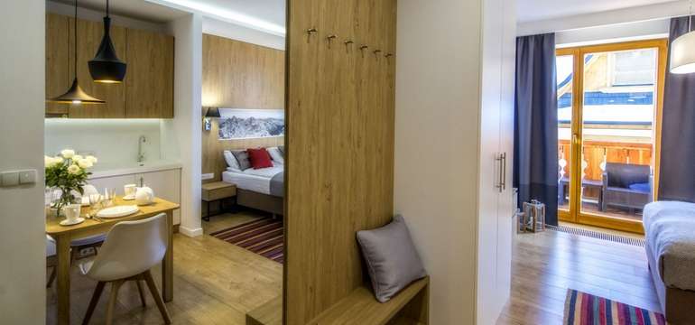 Apartmány s balkónom