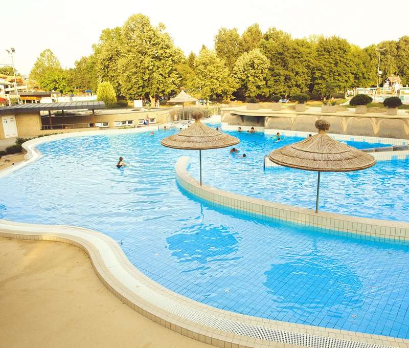 Známe maďarské termálne kúpele Bükfürdő (Zdroj: Büki Gyógyfürdő Zrt. - Bükfürdő Thermal & Spa)