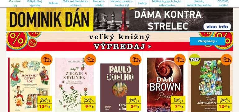 Knihy si jednoducho objednáte aj v prehľadnom eshope
