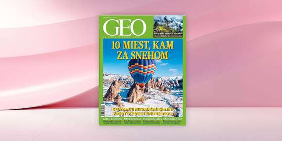 BLACK FRIDAY: Ročné predplatné mesačníka GEO/Slovensko