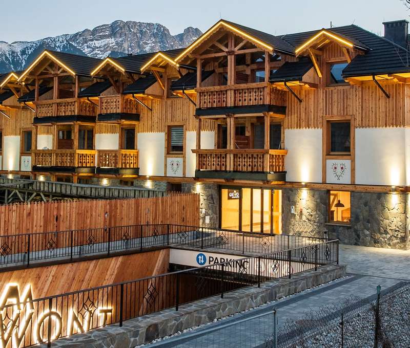 Pekný a príjemnóy aparthotel Giewont