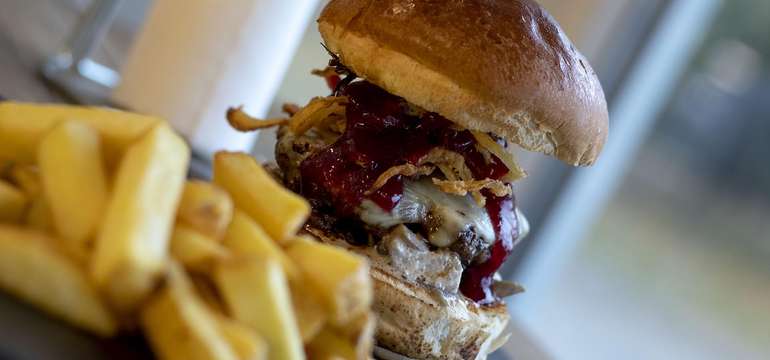 Hubový burger