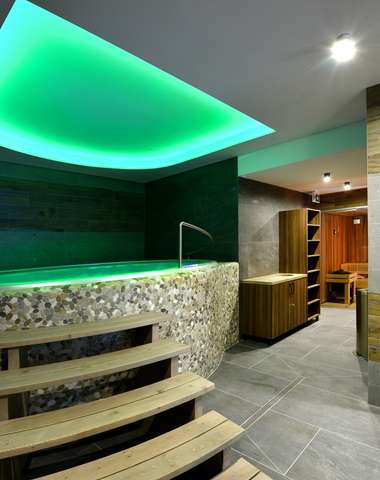 K dispozícii je hosťom aj nové wellness centrum v hoteli Ovruč 
