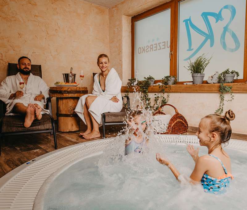 Zrekonštruované wellness centrum v Penzióne SKI Jezersko***