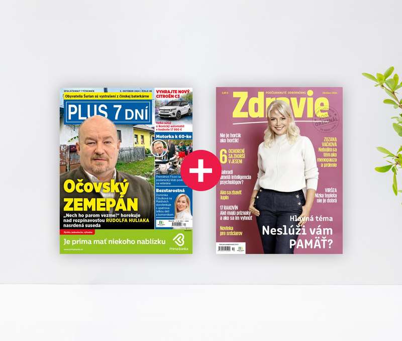 Ročné predplatné balík Plus 7 dní + Zdravie