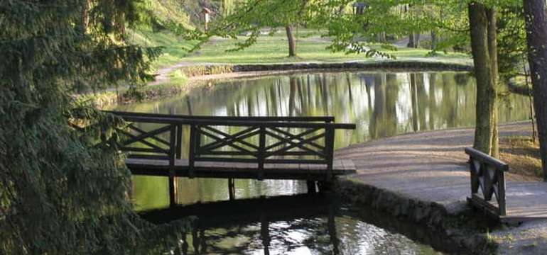 Anglický park pri vile Soví dom