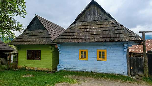 UNESCO dedinka Vlkolínec